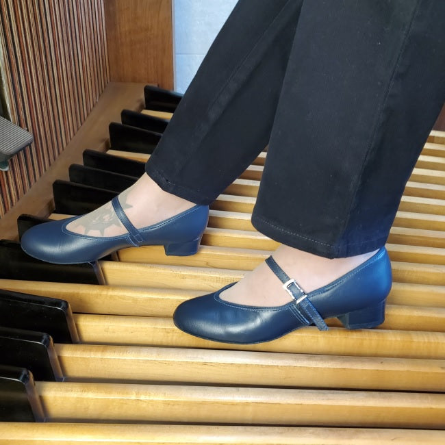 Blue Mary Jane Shoes Navy Blue Shoes Women Mary Jane (Navy Blue