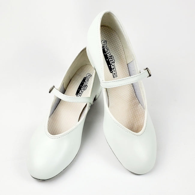 IMPERFECT Mary Jane (White, Leather) Women's – ORGANMASTER SHOES